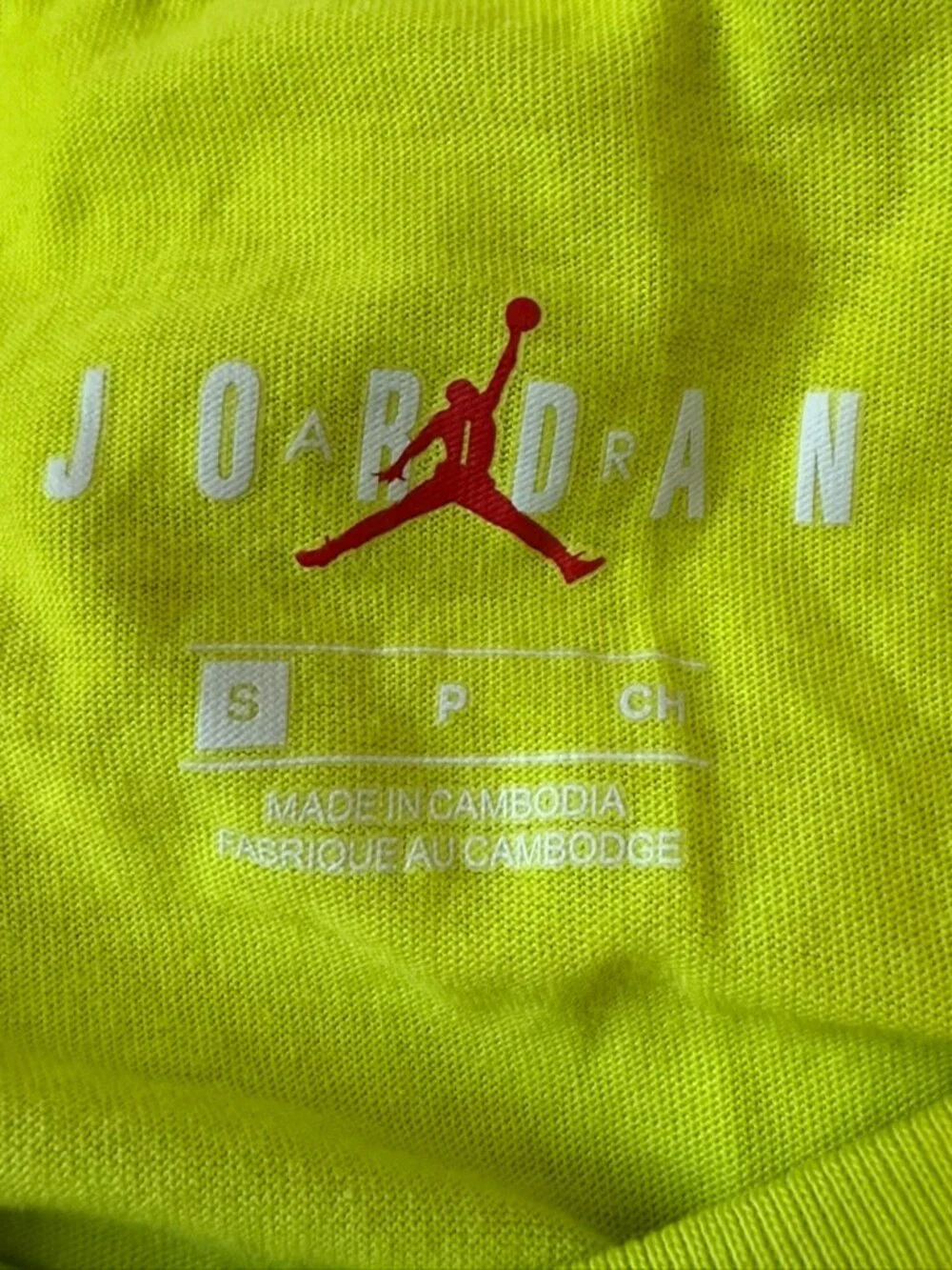 Air Jordan Mens S/M Poolside Set Tank Top Cement pink Yellow Short CJ0911 CI9133